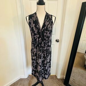 Daisy Fuentes Black and Gray Women's Dress